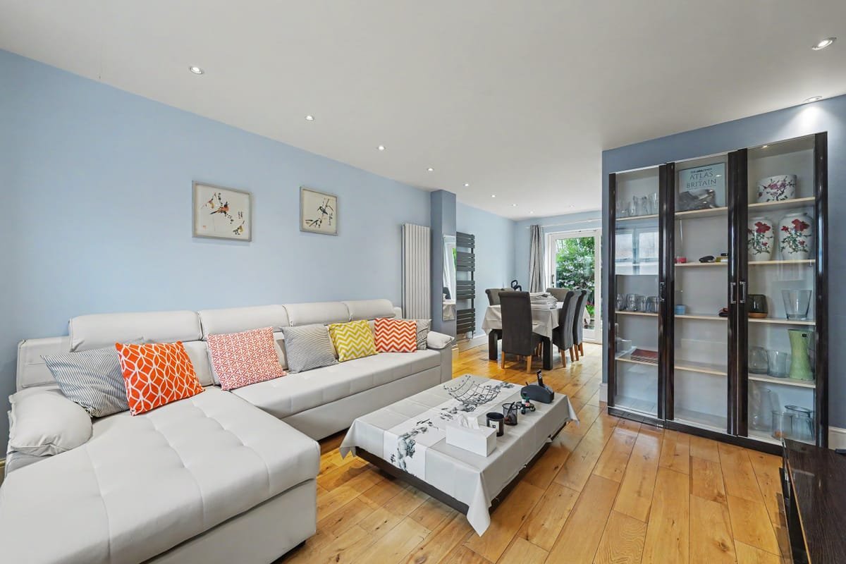 Garden Townhouse — living room