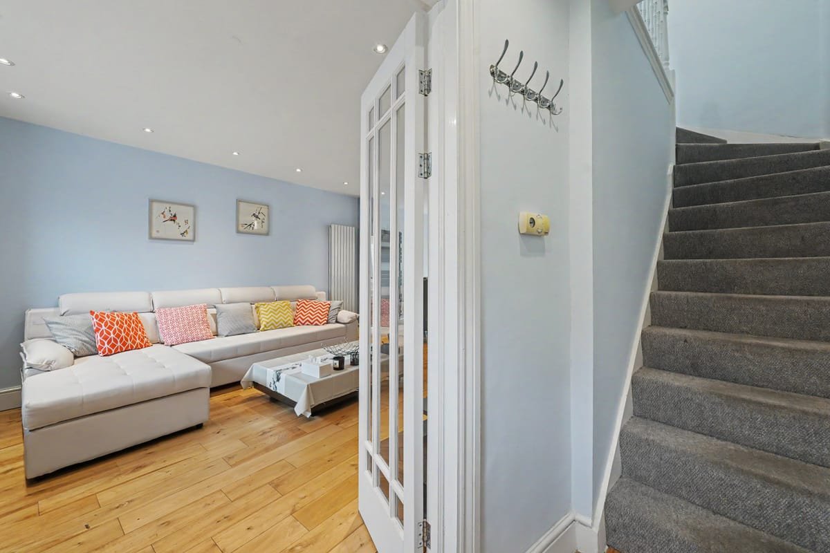 Garden Townhouse — living room